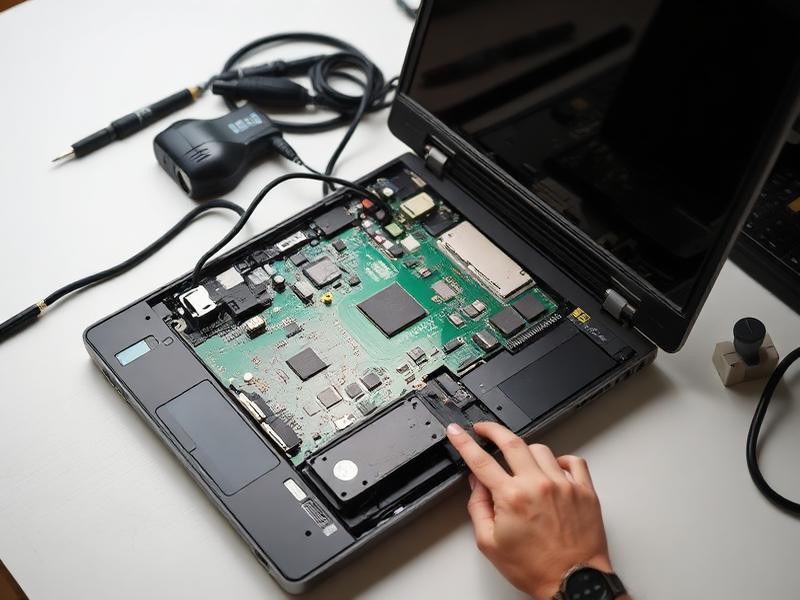 Laptop wird repariert